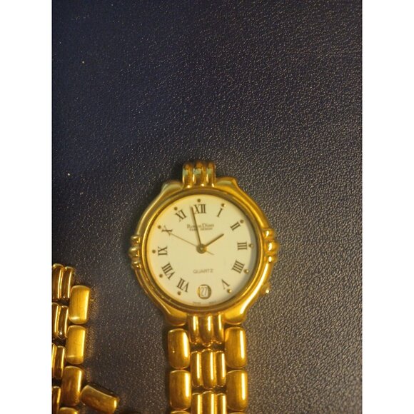 Ladies Roven Dino Paris Design Quartz Watch 2004M -Working -Broken Band See Pics main image 6